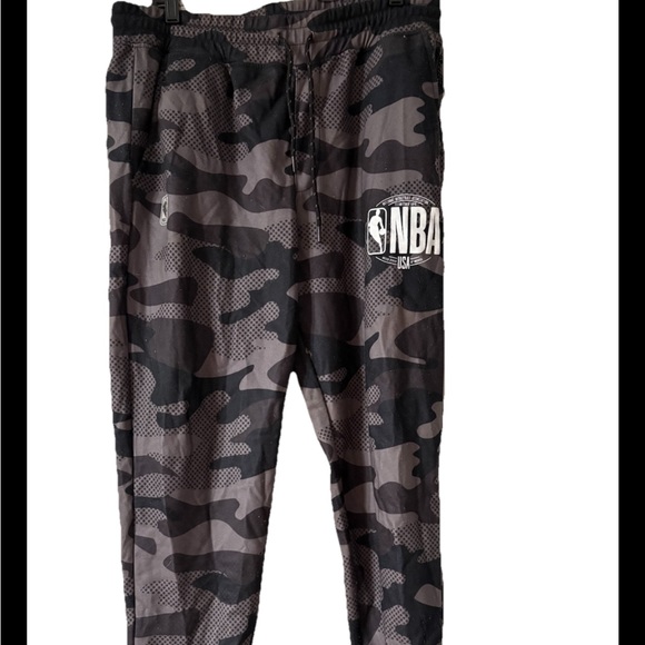 Men’s NBA Store Official Joggers Sweatpants Size Large Waist 34” Inseam 29” - Picture 1 of 8
